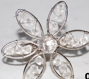 Manufacturers Exporters and Wholesale Suppliers of Napkin Rings Wire Beaded 4X4 CM Moradabad Uttar Pradesh Napkin Rings Wire Beaded 4X4 CM